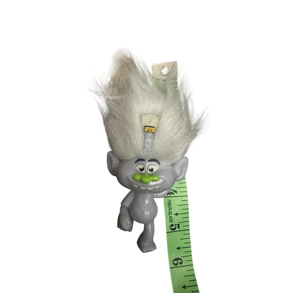 Mattel Dreamworks Queen Poppy Troll 7” Doll  + Guy Diamond 2020 + Vintage Troll